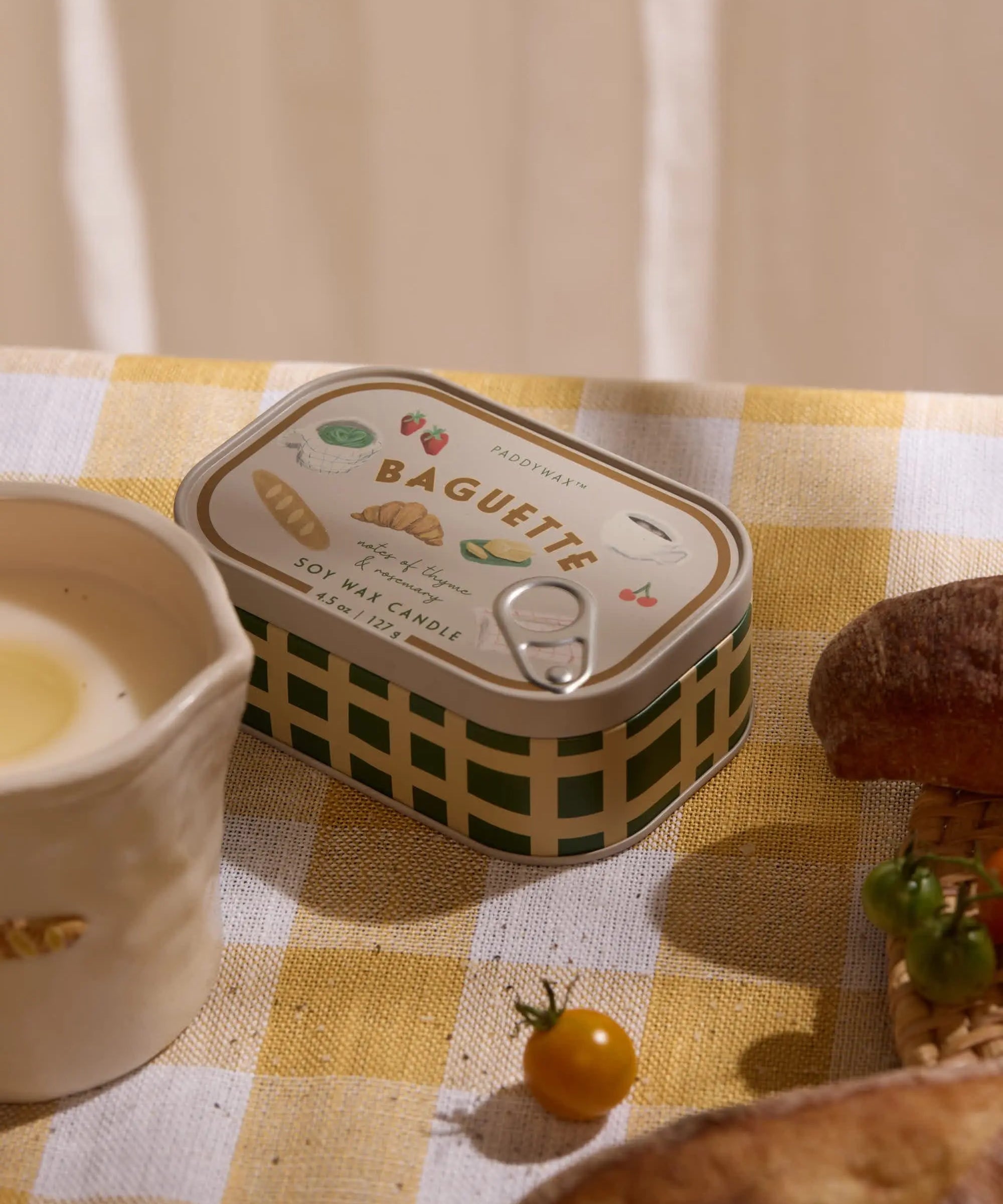 Bistro Tin Candle - French Baguette 127g