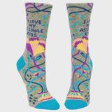 Women's Socks - Love My Asshole Kids