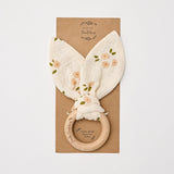 Organic Bunny Ears Teether - Daisy