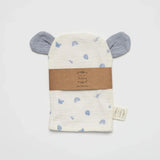 Bear Wash Glove Enchanted Garden with Frost ears