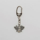 Bee 3D Pewter Keyring