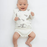Organic Cotton Lycra Bib - NZ Forest Prints
