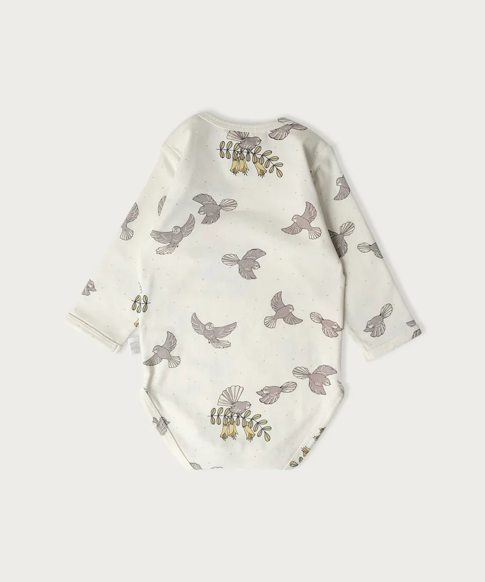 Organic Cotton Bodysuit NZ Forest