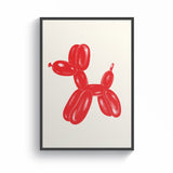 Balloon Dog - A3 Poster