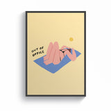 Out Of Office - A3 Poster