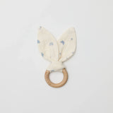 Organic Bunny Ears Teether - Enchanted Garden