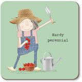 Rosie Made A Thing Coaster - Hardy Perennial