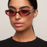 Otra Sunnies - Cami - Pearl Chocolate/ Pink