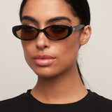 Otra Sunnies - Cami - Black/ Brown