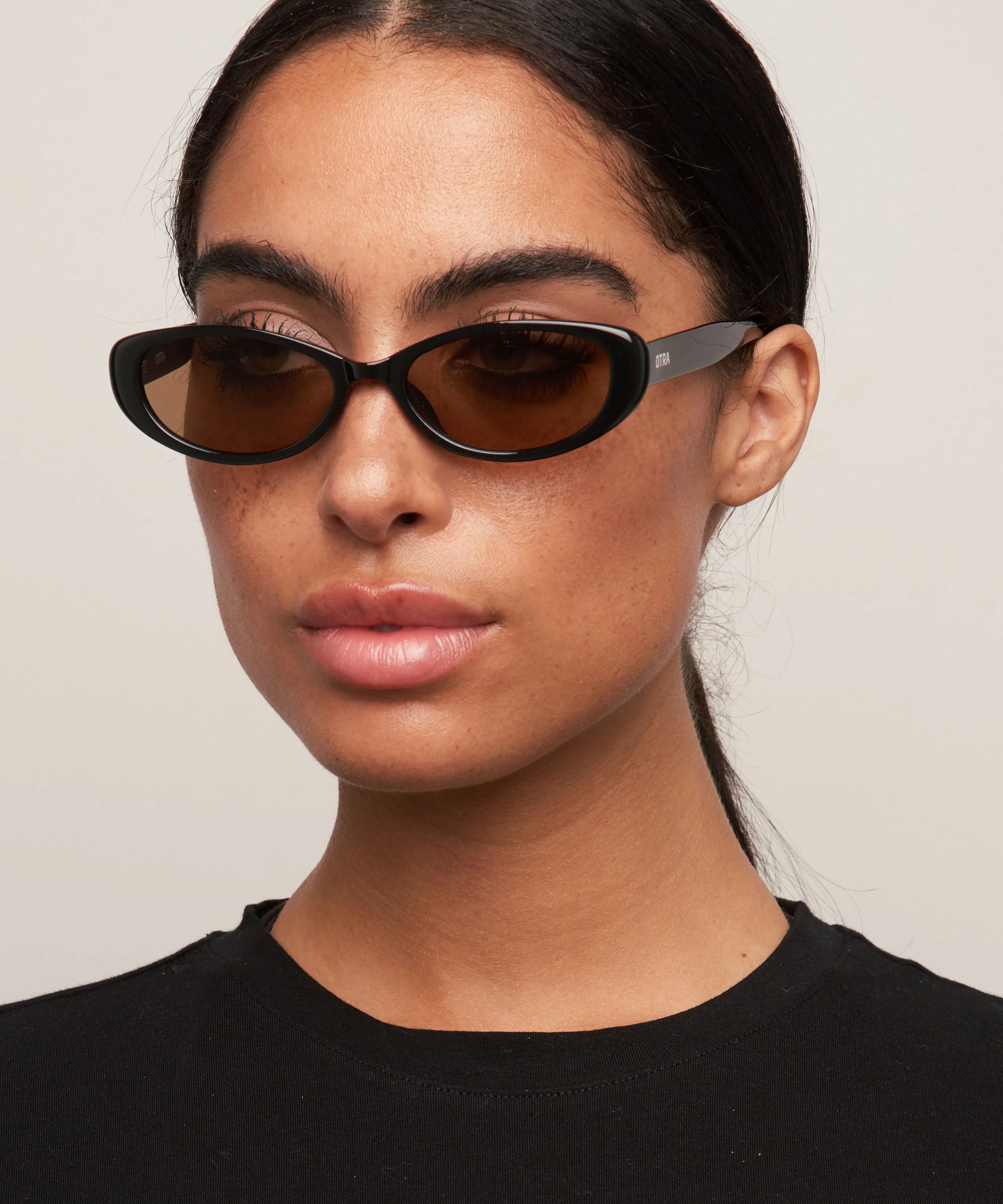 Otra Sunnies - Cami - Pearl Chocolate/ Pink