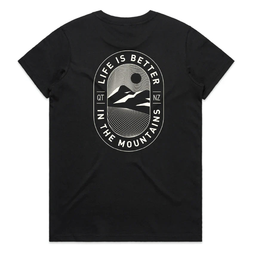 Life is Better - Coronet - Women's Tee