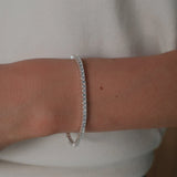 Dani Tennis Bracelet - Silver - 16.5cm