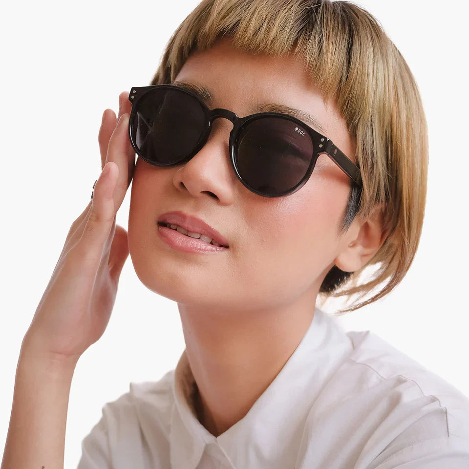 ROC Sunnies - Fly -  Crystal Black Smoke