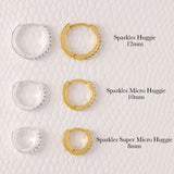 Sparkles Black Spinel Micro Huggies