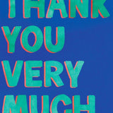 Thank You Very Much - Card