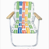 Lawn Chair Dad - Card