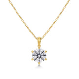 Crown Necklace L Gold
