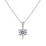 Crown Necklace L Steel