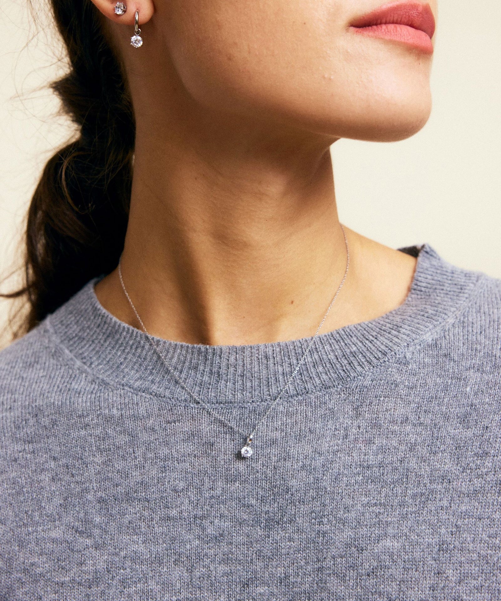 Crown Necklace Steel