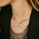 Gemma Necklace Steel