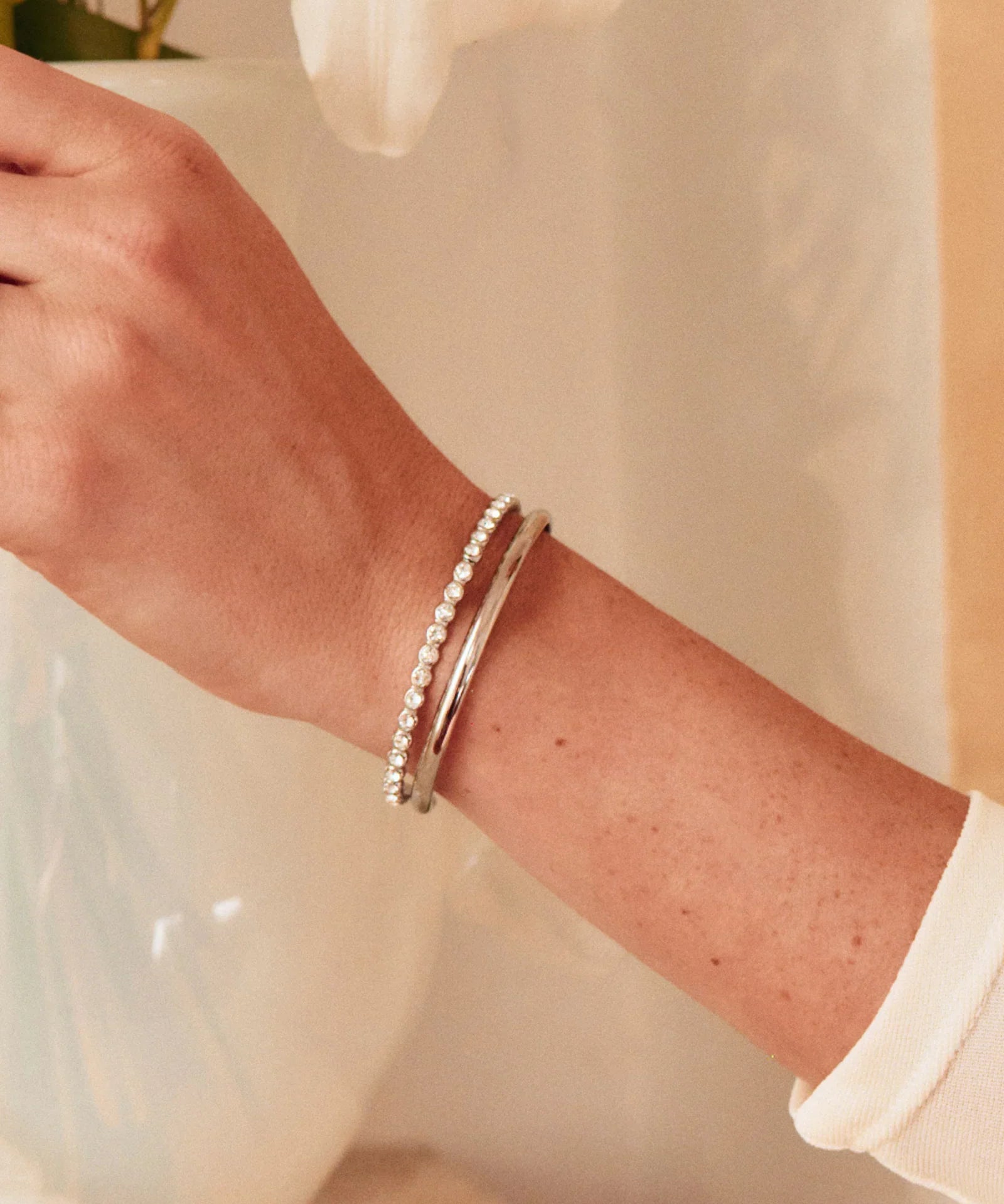 Grace Bangle Steel