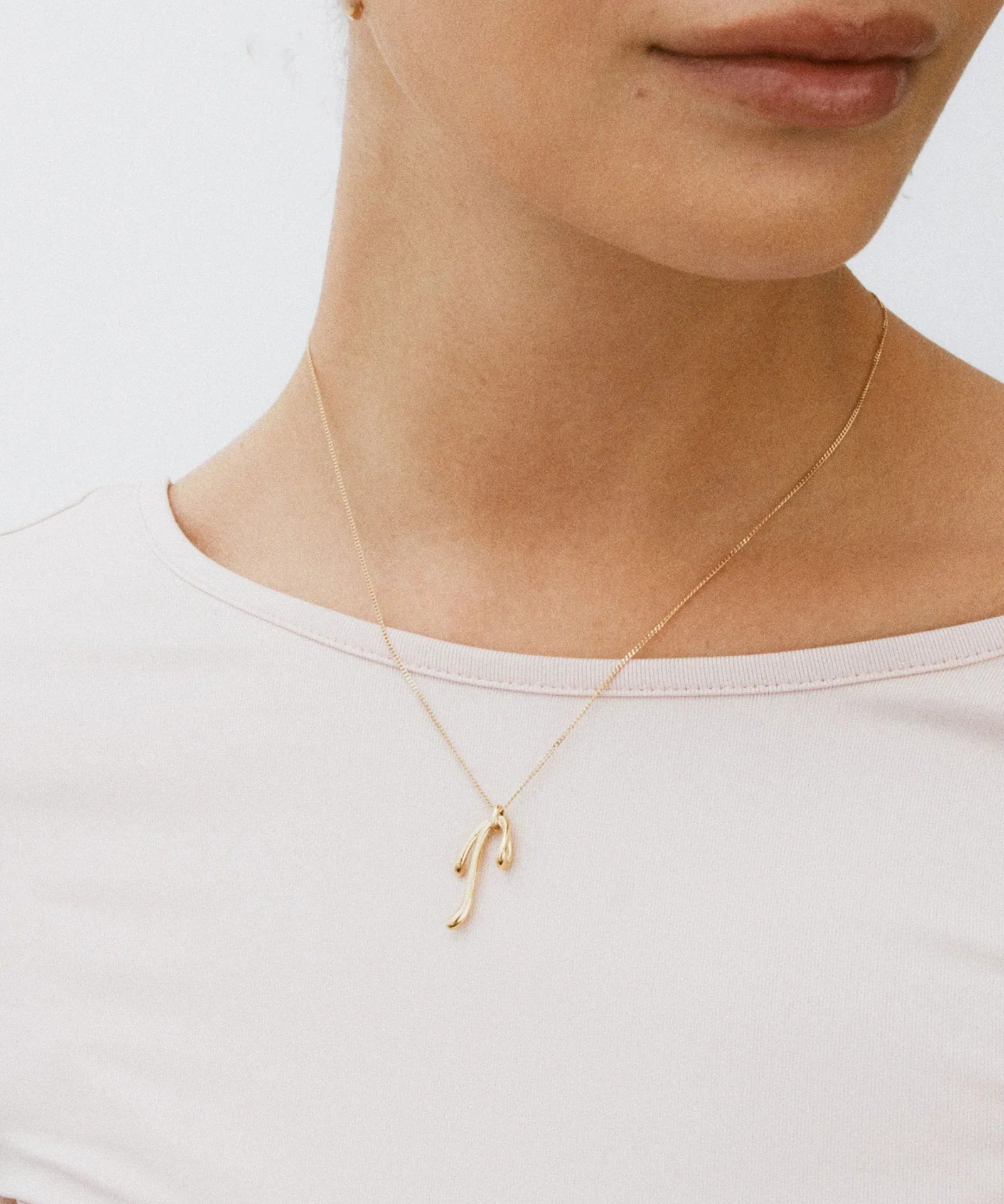Lace Necklace Gold