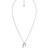 Lace Necklace Steel
