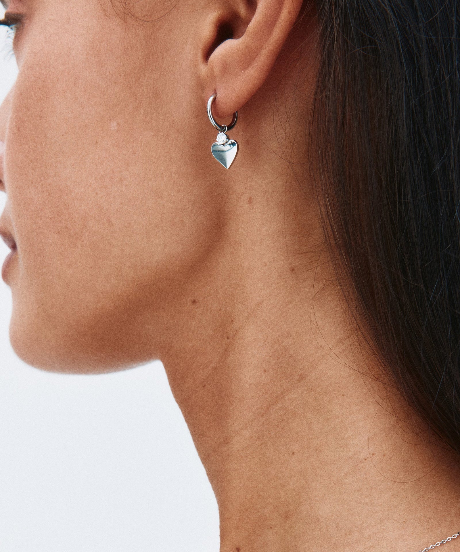 Love Spark Hoops Steel