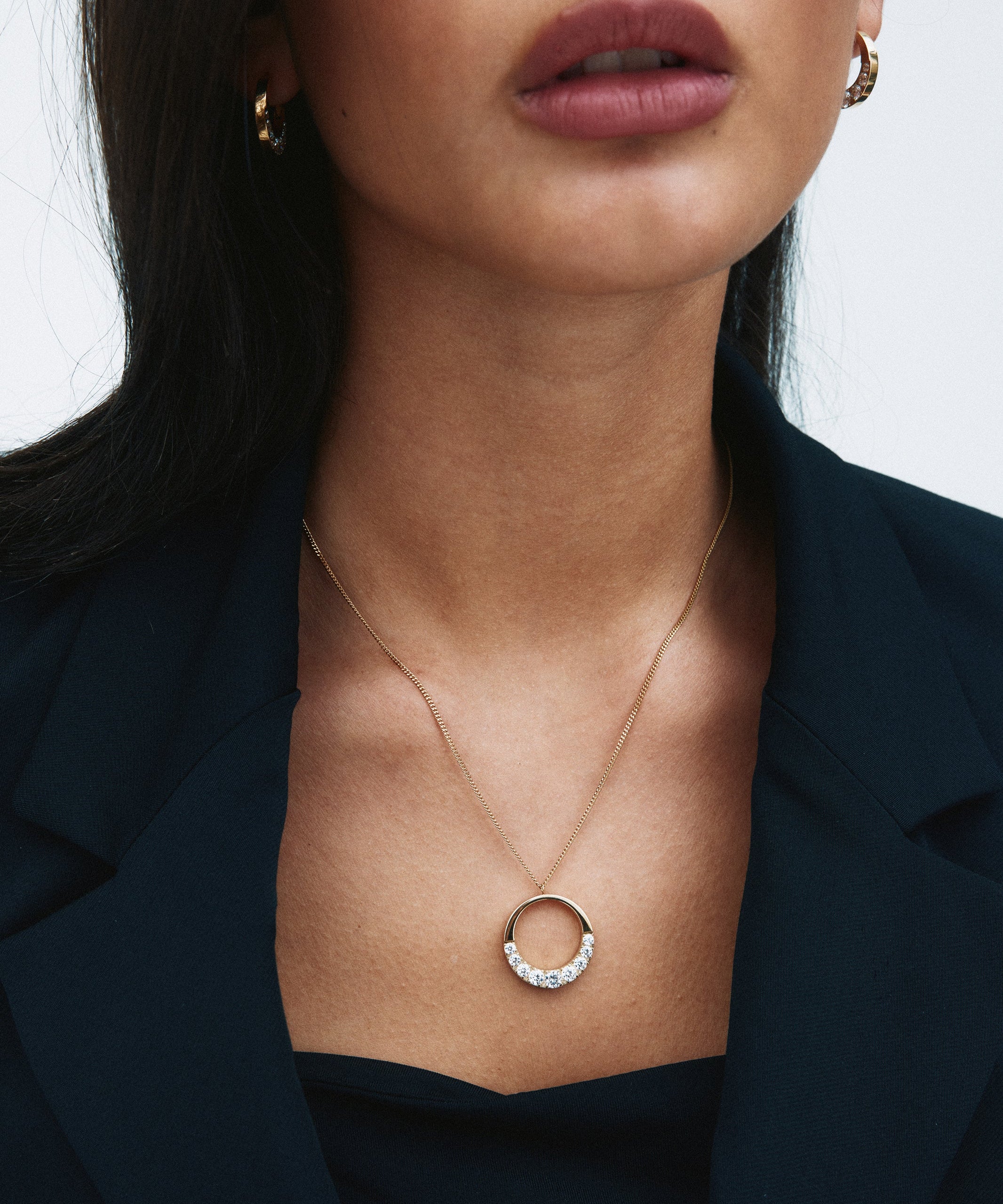 Monarch Necklace L Gold