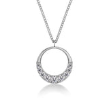 Monarch Necklace L Steel
