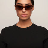 Otra Sunnies - Eden - Trans Maple/ Brown Fade