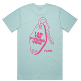 Flair - I Am The View Tee - Lagoon
