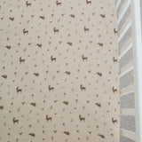 Fitted Cot Sheet Woodlands