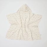 Organic Hooded Towel with Tassel Enchanted Garden
