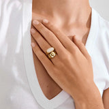 Prism Rings 2- In-1 Set - Gold Plated