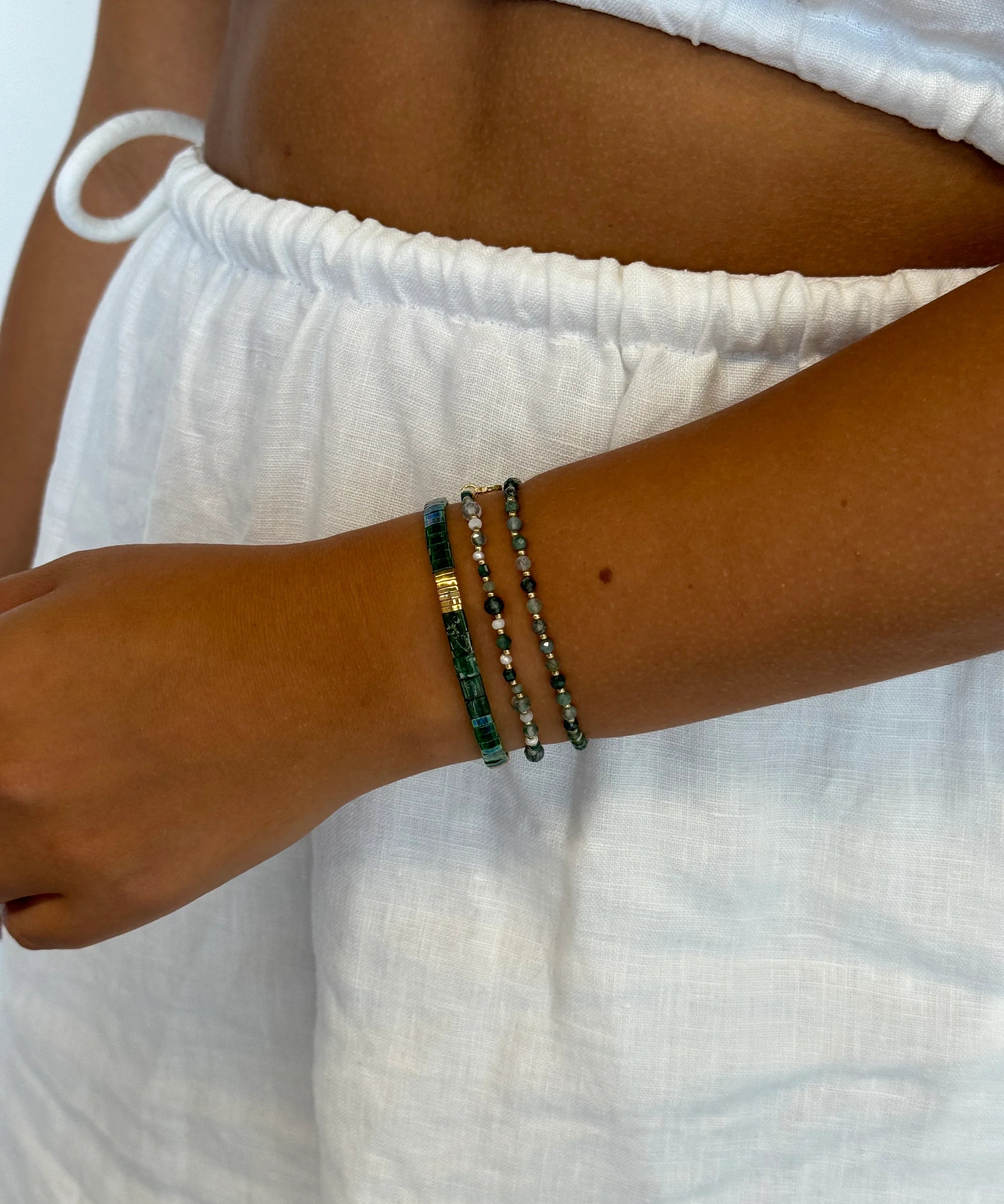 Alenka Bracelet - Emerald