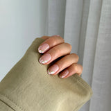 Pressing Nails - Daisy Tips (gel)