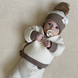 Latte Baby Beanie