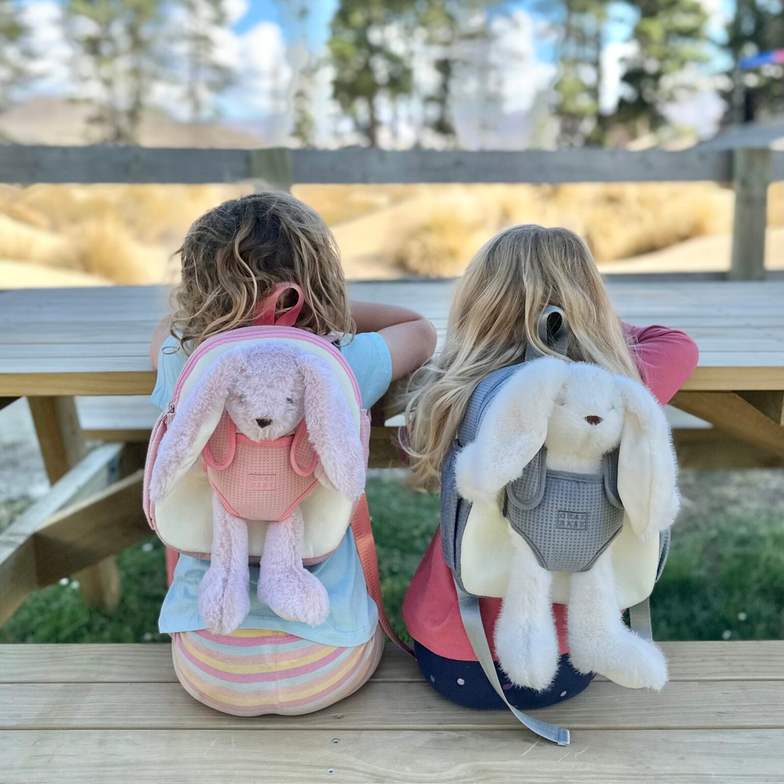 Pink Bunny Backpack