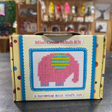 Button bag Crafts - Mini Cross Stitch Kit