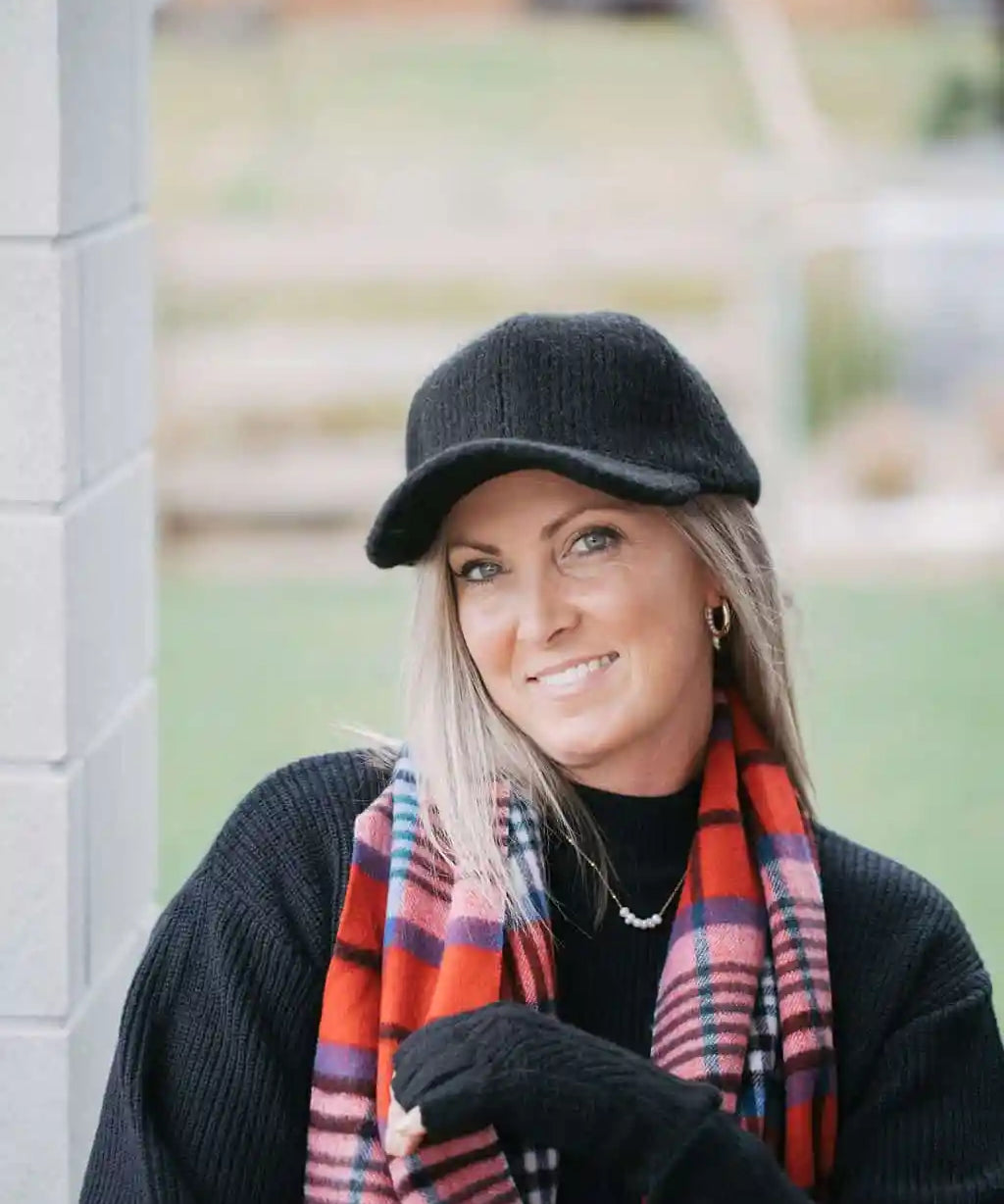 Lumi 100% Wool Scarf – Red
