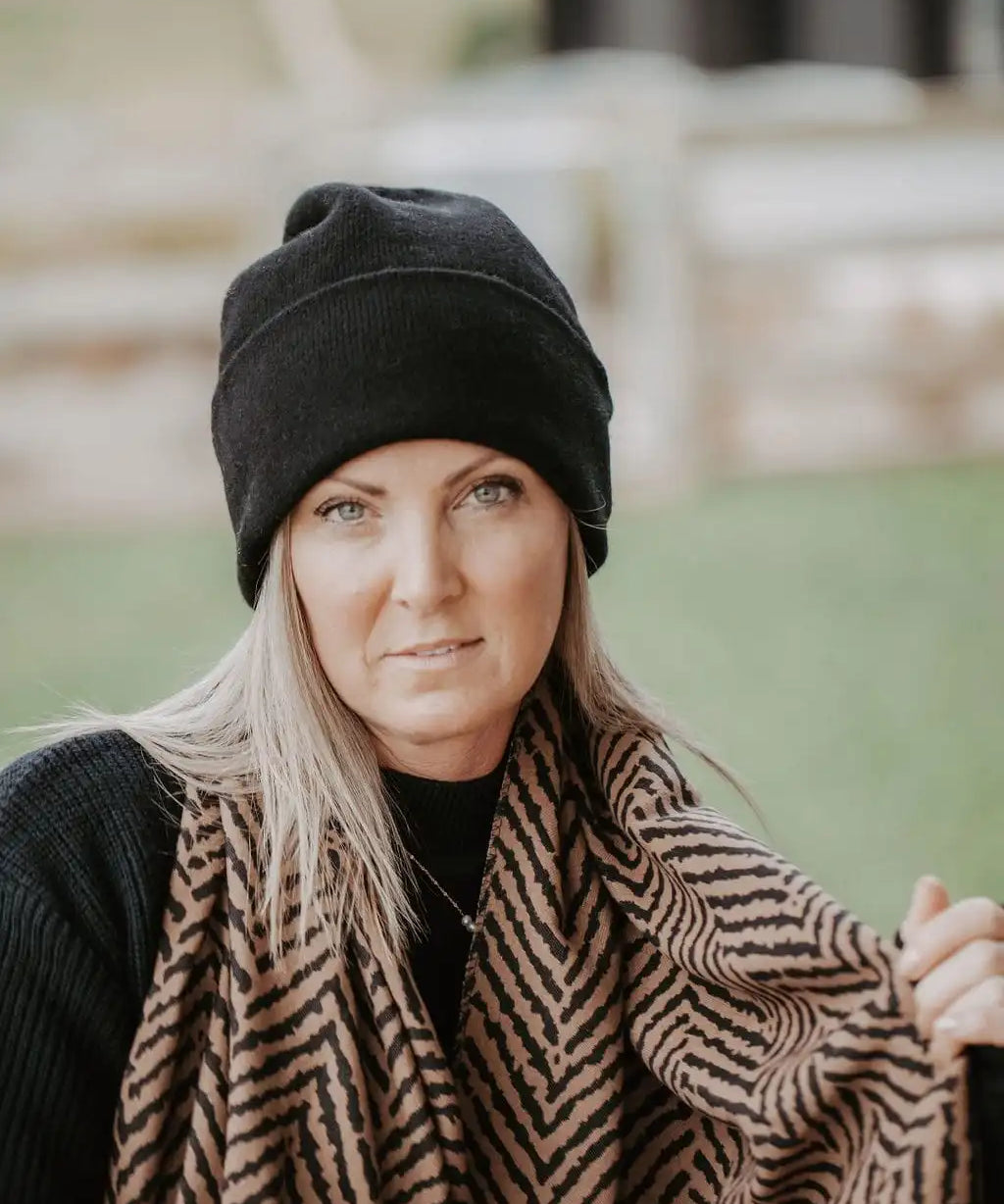 Stevie Scarf - Charcoal