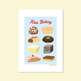 Kiwi Bakery - A3 Poster
