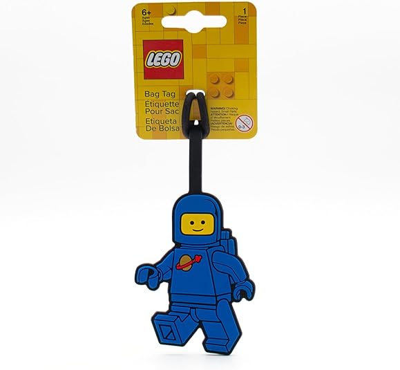 LEGO Bag Tag - Spaceman Blue