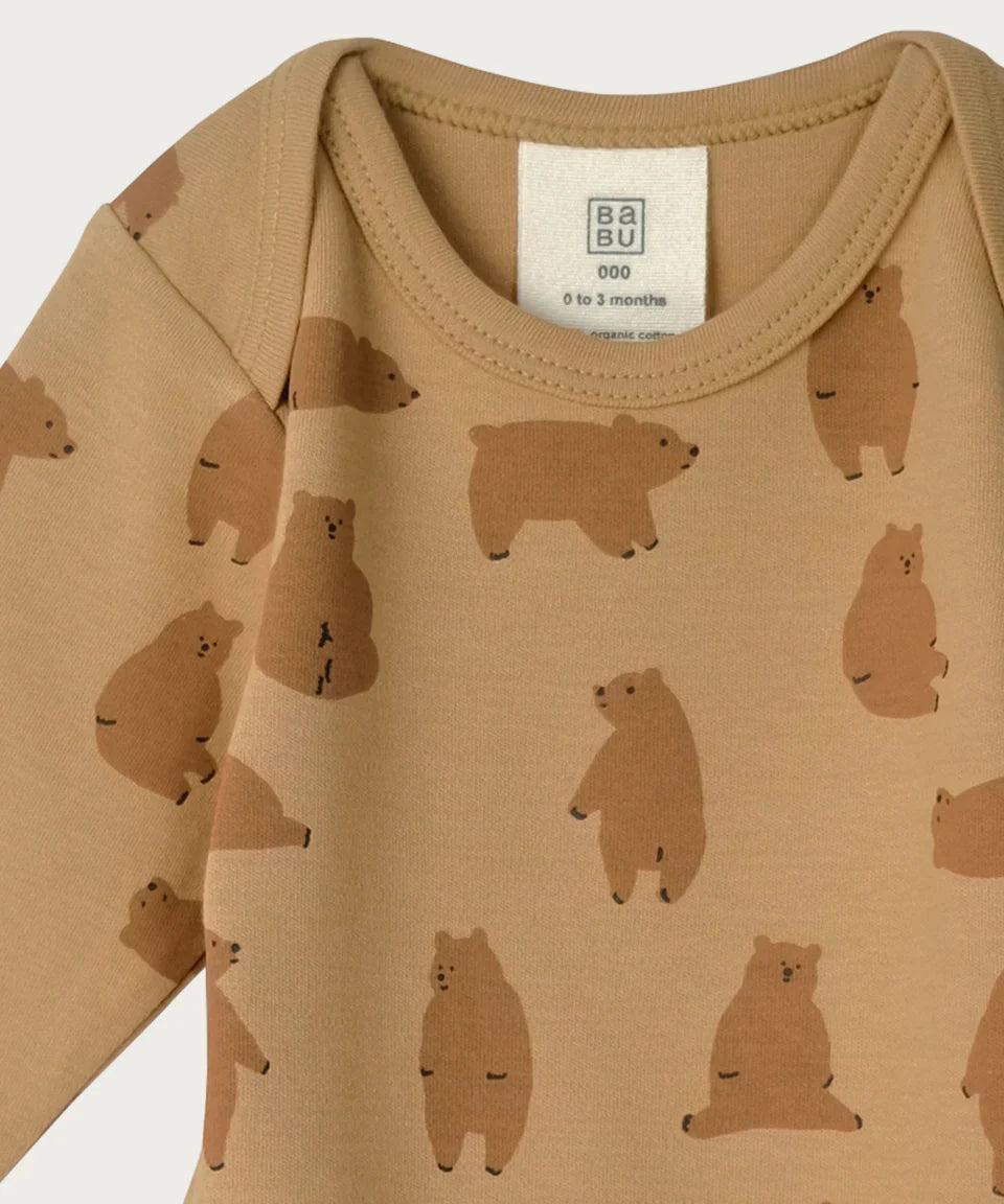 Organic Cotton Long Sleeve Bodysuit