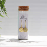 Round NZ Map Pendant Earrings