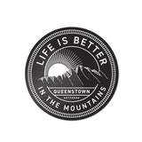 Life is Better Sticker - Black