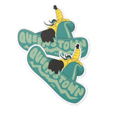 Life is Better Sticker - Boarder Chick