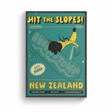 Life is Better - Hit The Slopes A3 Poster