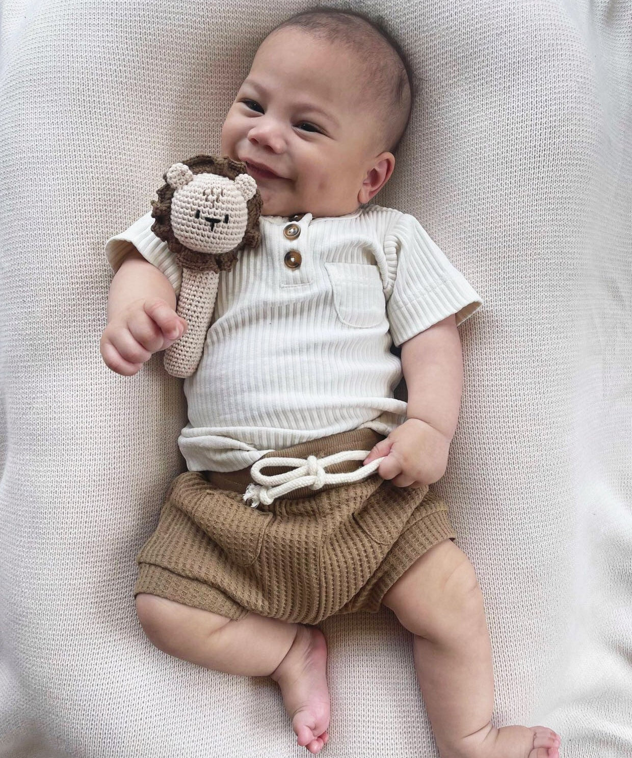 Crochet Lion Rattle